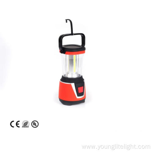 3D battery portable COB LED camping tent light